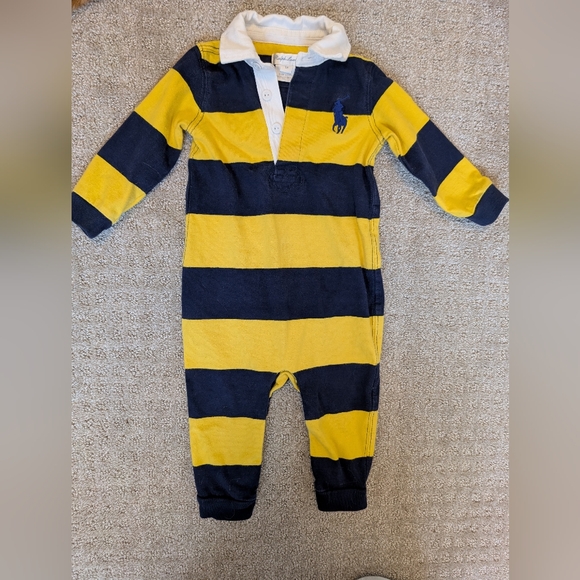 Ralph Lauren Polo Baby Onesie - Picture 1 of 8